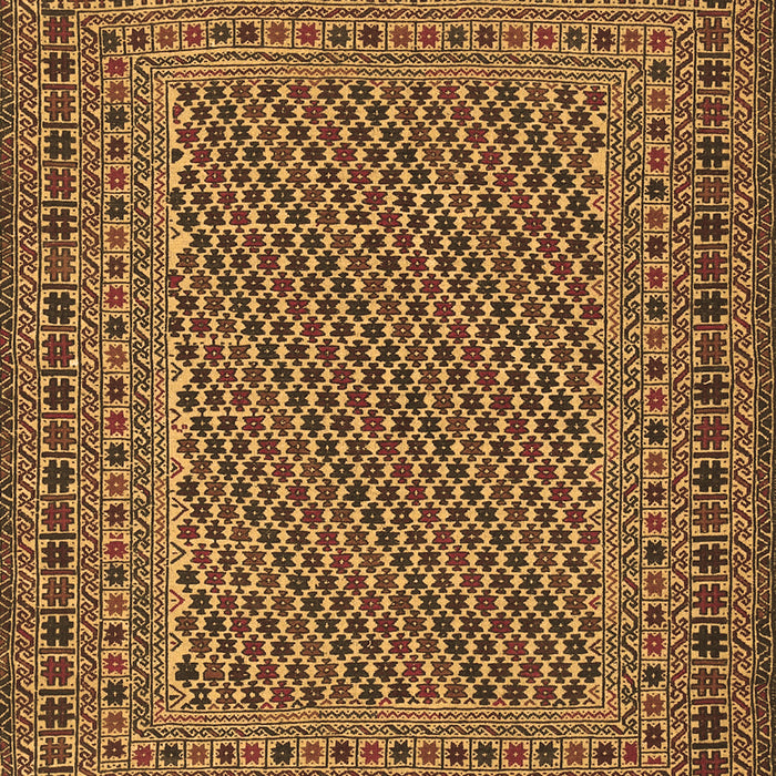 Machine Washable Persian Brown Traditional Rug, wshtr3041brn