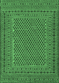 Persian Emerald Green Traditional Rug, tr3041emgrn
