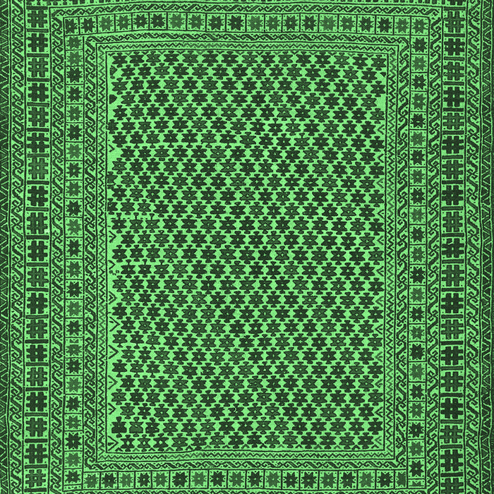 Persian Emerald Green Traditional Rug, tr3041emgrn