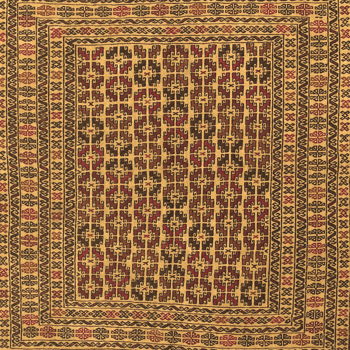 Machine Washable Persian Brown Traditional Rug, wshtr3042brn