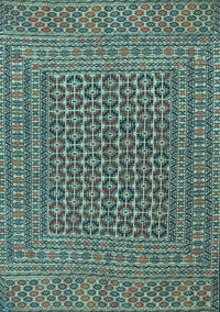 Persian Light Blue Traditional Rug, tr3042lblu