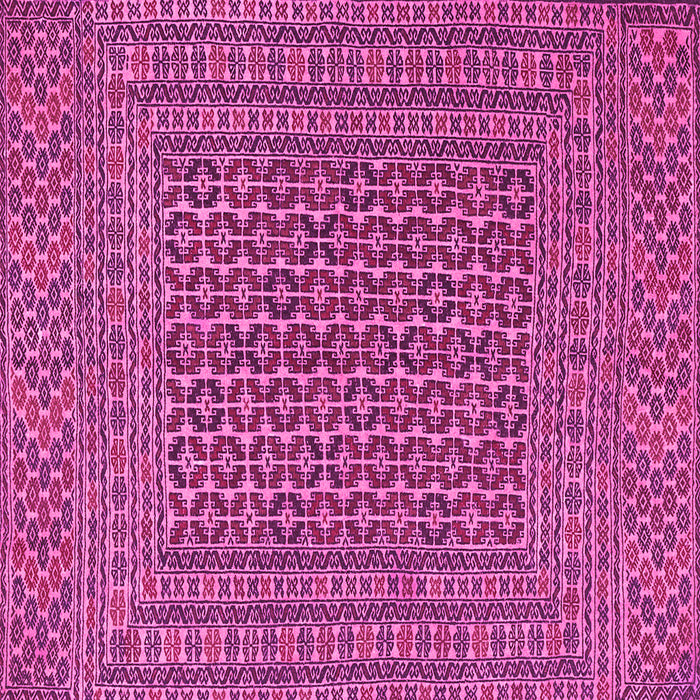 Square Persian Pink Traditional Rug, tr3042pnk