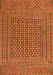 Persian Orange Traditional Rug, tr3042org