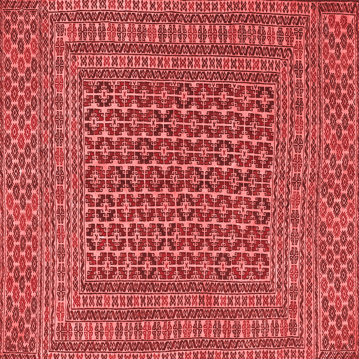 Machine Washable Persian Red Traditional Rug, wshtr3042red