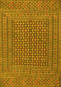 Persian Yellow Traditional Rug, tr3042yw