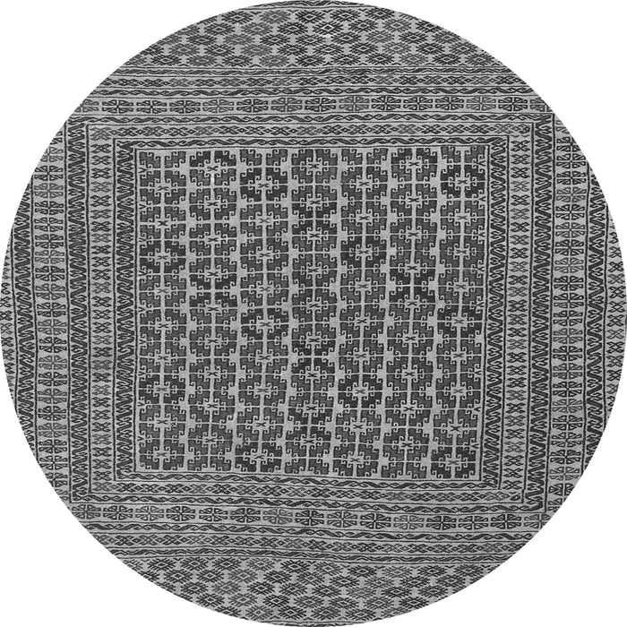Machine Washable Persian Gray Traditional Rug, wshtr3042gry