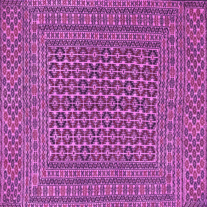 Square Persian Purple Traditional Rug, tr3042pur