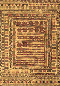 Southwestern Brown Country Rug, tr3043brn