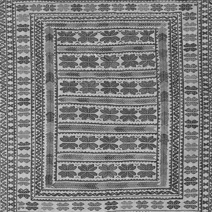 Southwestern Gray Country Rug, tr3043gry