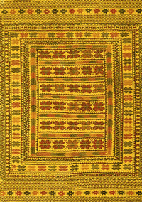 Southwestern Yellow Country Rug, tr3043yw