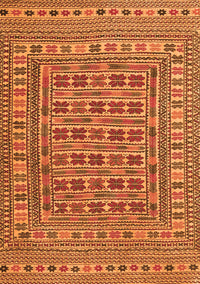 Southwestern Orange Country Rug, tr3043org