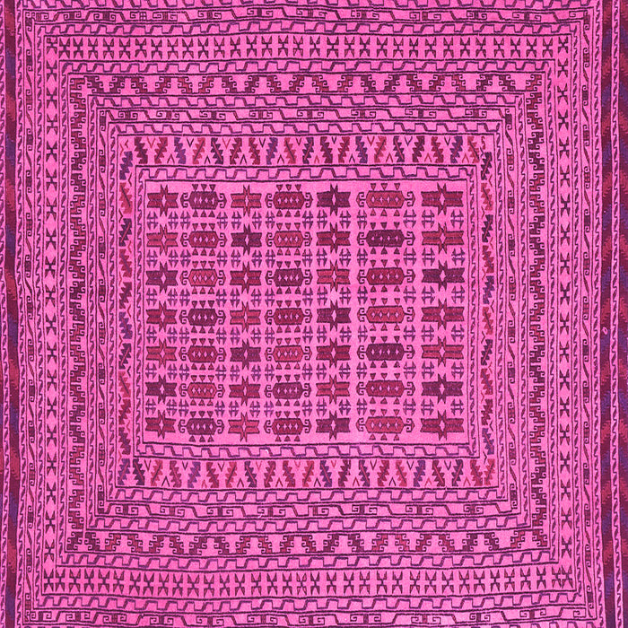 Square Southwestern Pink Country Rug, tr3044pnk