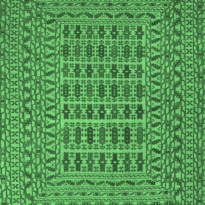 Southwestern Emerald Green Country Rug, tr3044emgrn