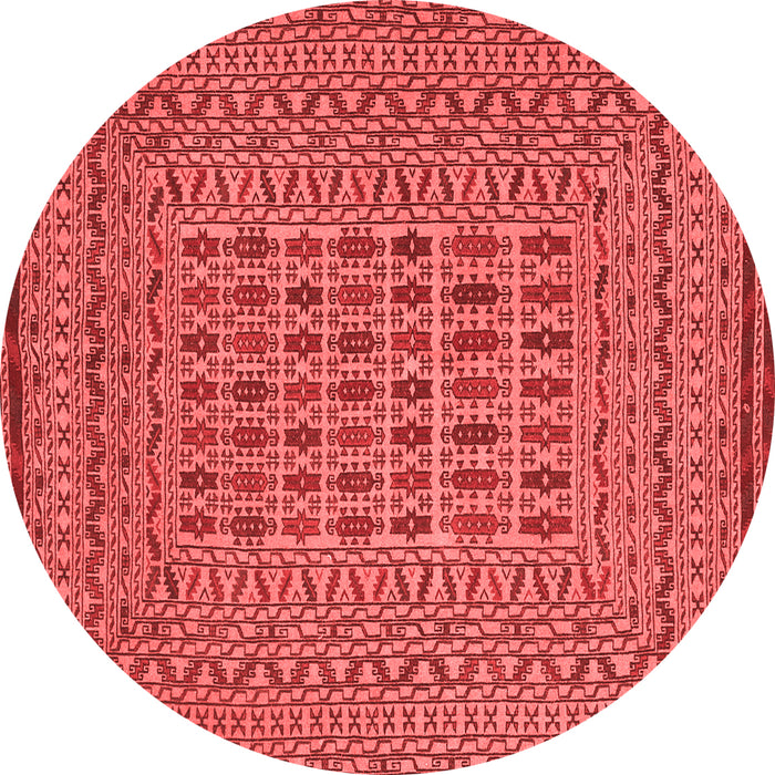Machine Washable Southwestern Red Country Rug, wshtr3044red