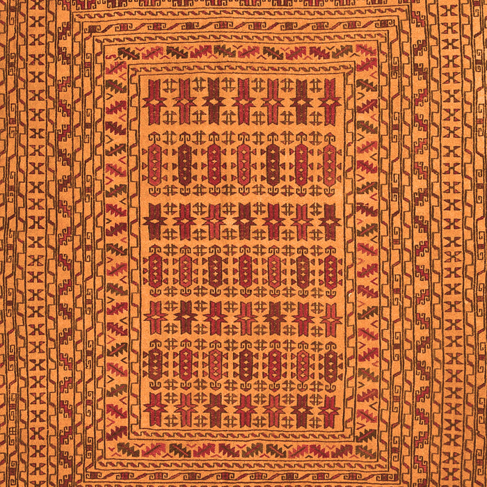 Southwestern Orange Country Rug, tr3044org