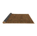 Sideview of Southwestern Brown Country Rug, tr3045brn