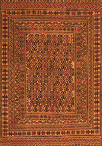 Southwestern Orange Country Rug, tr3045org