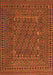 Southwestern Orange Country Rug, tr3045org