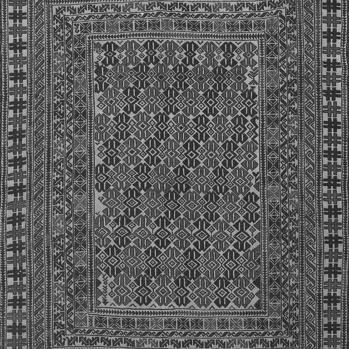 Southwestern Gray Country Rug, tr3045gry