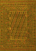 Southwestern Yellow Country Rug, tr3045yw