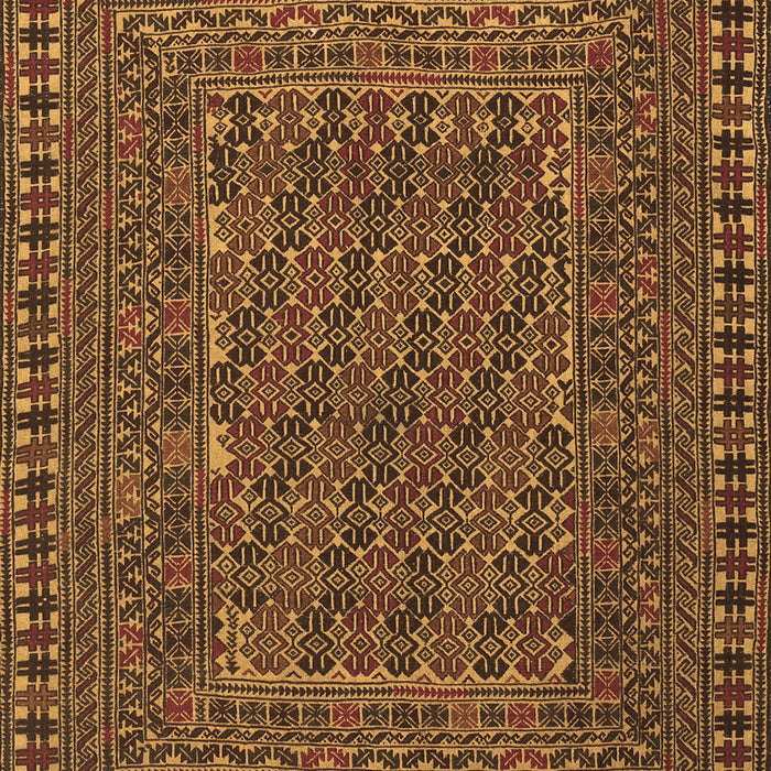 Southwestern Brown Country Rug, tr3045brn