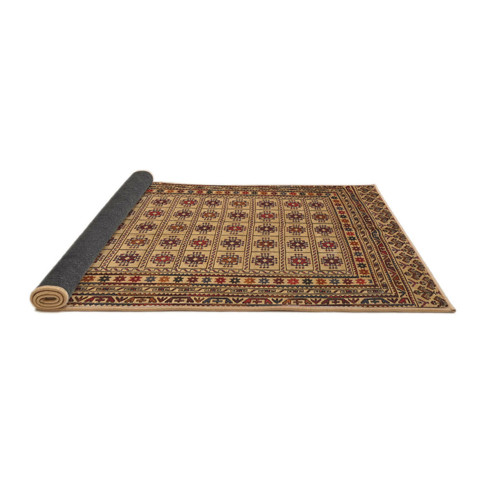 Sideview of Traditional Orange Southwestern Rug, tr3046