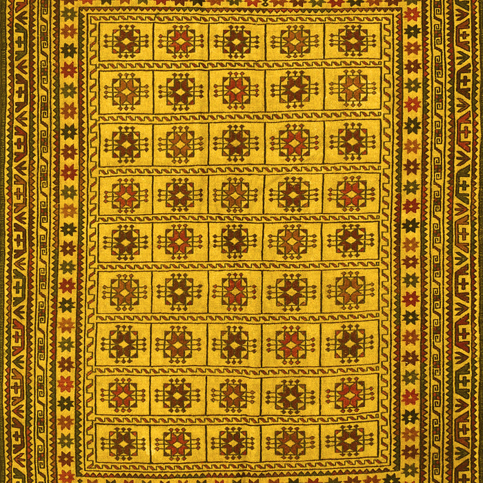 Southwestern Yellow Country Rug, tr3046yw