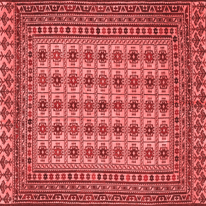 Machine Washable Southwestern Red Country Rug, wshtr3046red