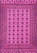 Southwestern Pink Country Rug, tr3046pnk