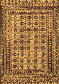 Southwestern Brown Country Rug, tr3046brn