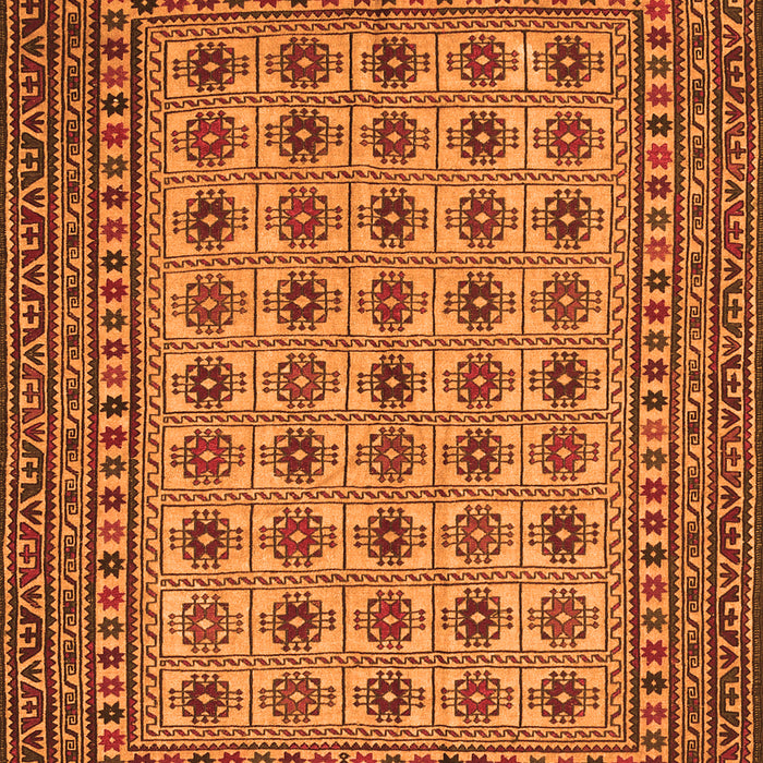 Southwestern Orange Country Rug, tr3046org