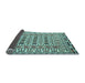 Sideview of Southwestern Light Blue Country Rug, tr3047lblu