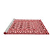 Country Red Washable Rugs