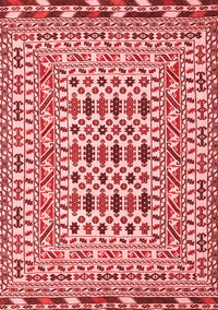 Southwestern Red Country Rug, tr3047red