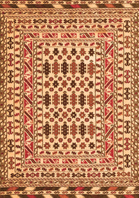 Southwestern Orange Country Rug, tr3047org