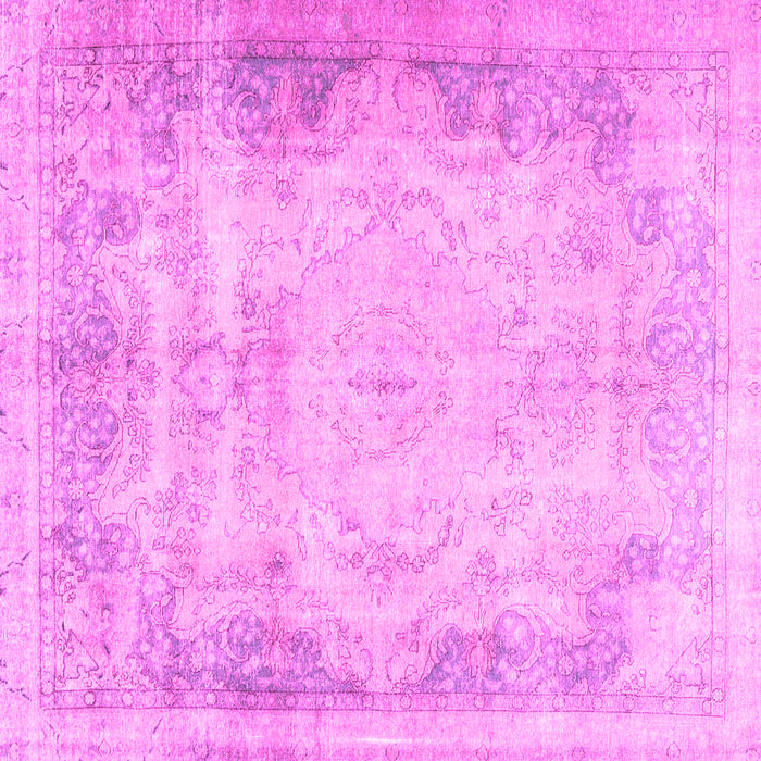 Square Persian Pink Traditional Rug, tr3048pnk