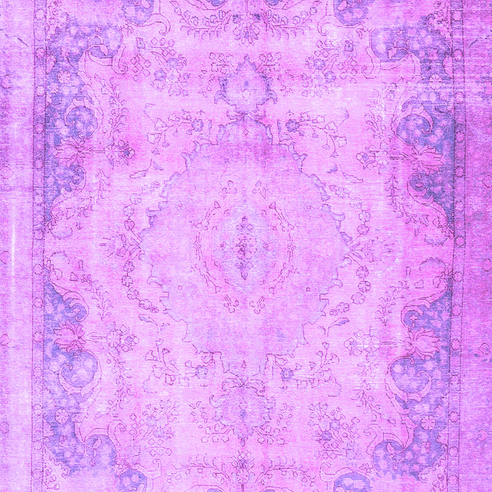 Machine Washable Persian Purple Traditional Area Rugs, wshtr3048pur