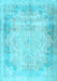 Persian Light Blue Traditional Rug, tr3048lblu