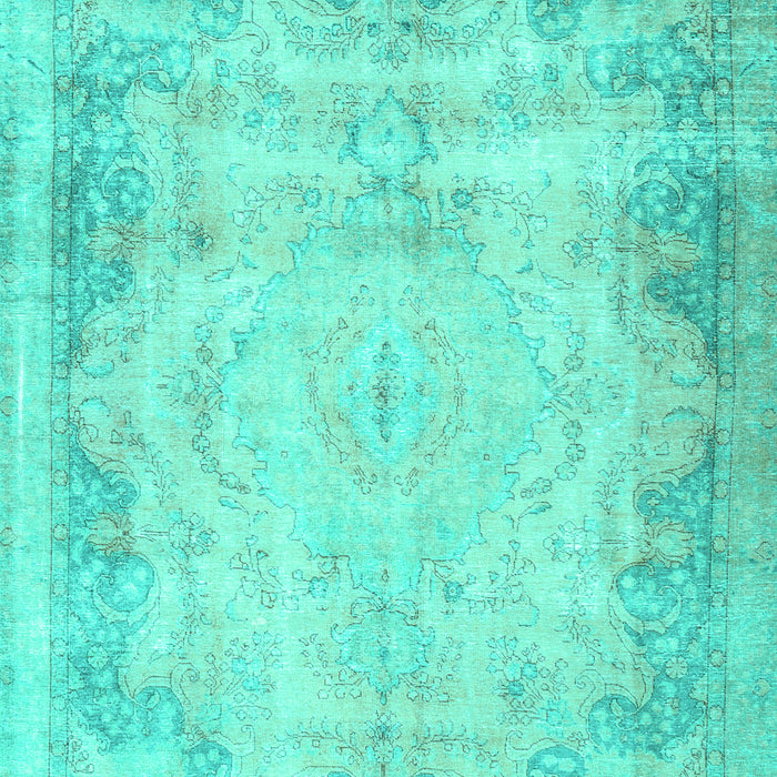 Persian Turquoise Traditional Rug, tr3048turq