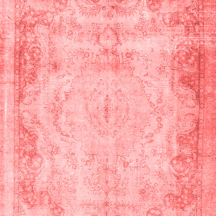 Machine Washable Persian Red Traditional Rug, wshtr3048red
