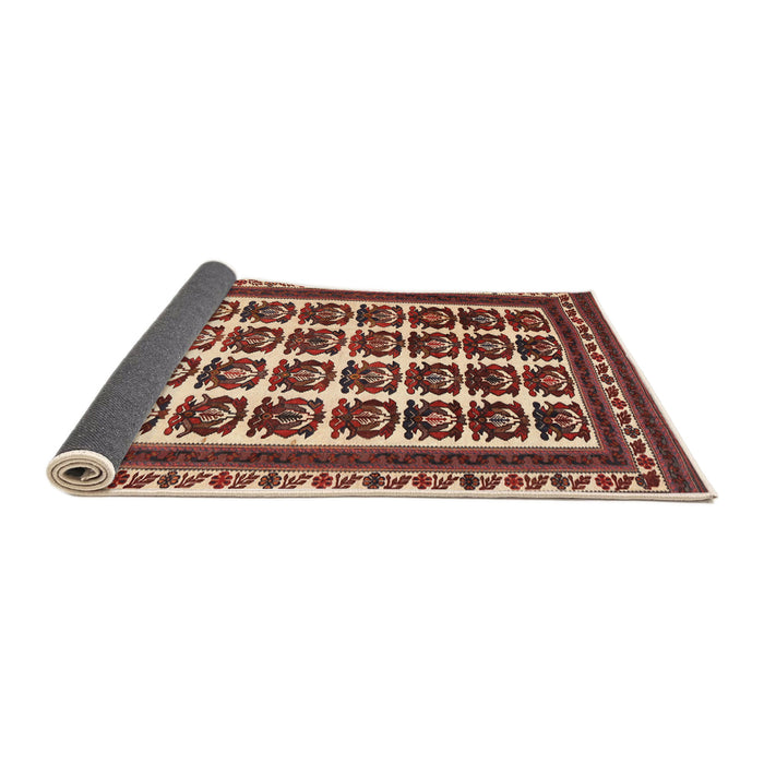 Sideview of Traditional Red Persian Rug, tr3049