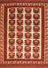 Persian Orange Traditional Rug, tr3049org