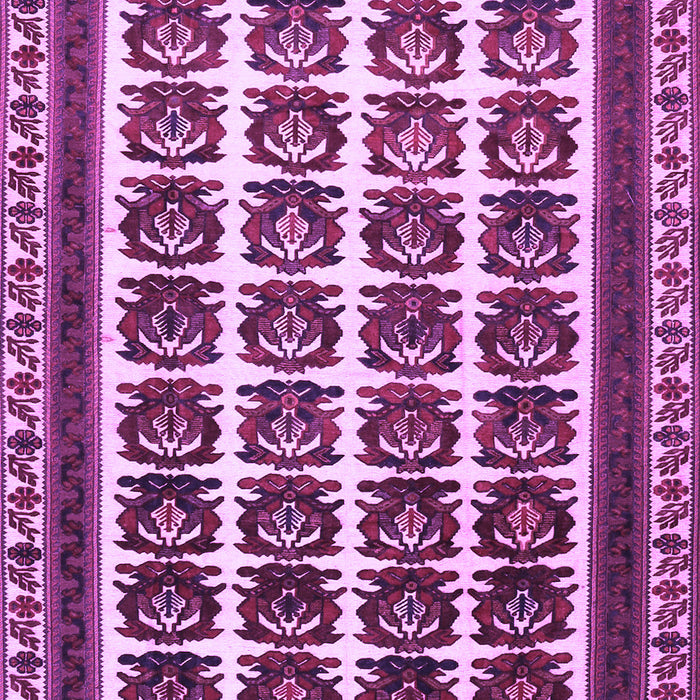 Machine Washable Persian Purple Traditional Area Rugs, wshtr3049pur