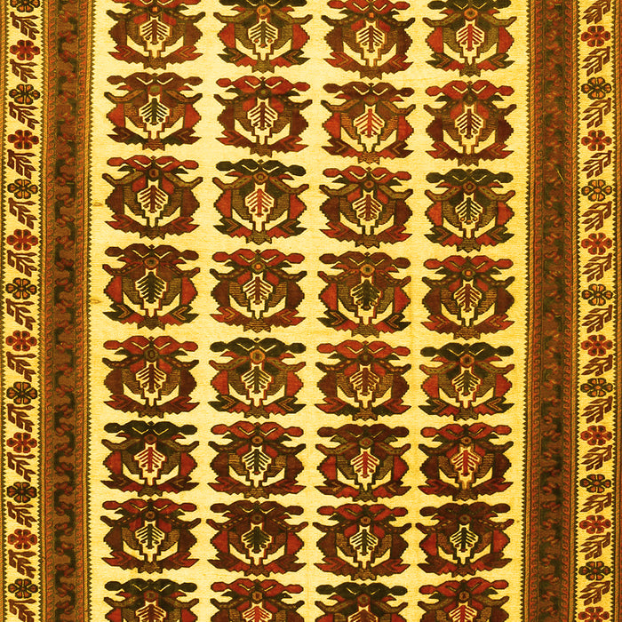 Persian Yellow Traditional Rug, tr3049yw