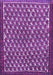 Machine Washable Persian Purple Traditional Area Rugs, wshtr304pur