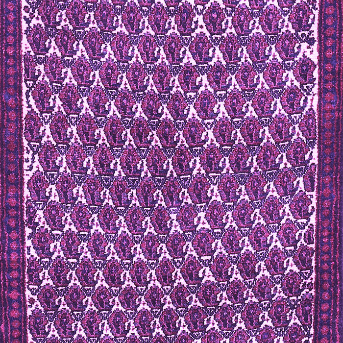 Machine Washable Persian Purple Traditional Area Rugs, wshtr304pur