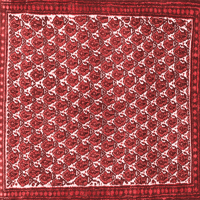 Machine Washable Persian Red Traditional Rug, wshtr304red