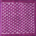 Square Persian Pink Traditional Rug, tr304pnk