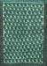 Machine Washable Persian Turquoise Traditional Area Rugs, wshtr304turq