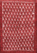 Persian Red Traditional Area Rugs